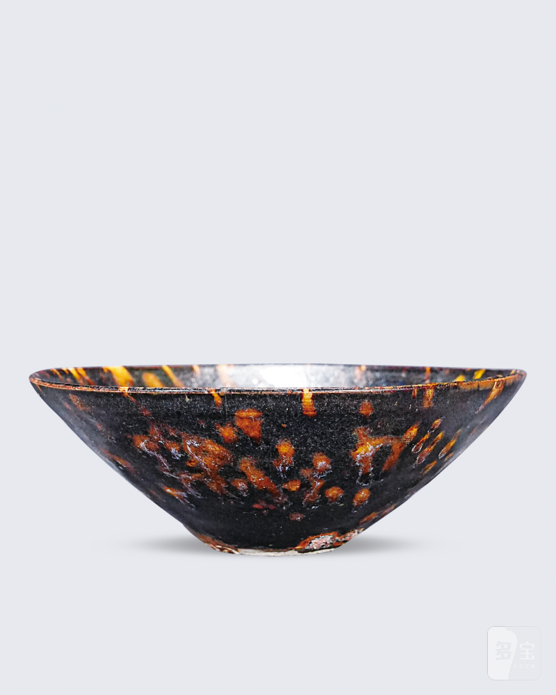 明 吉州玳瑁盏